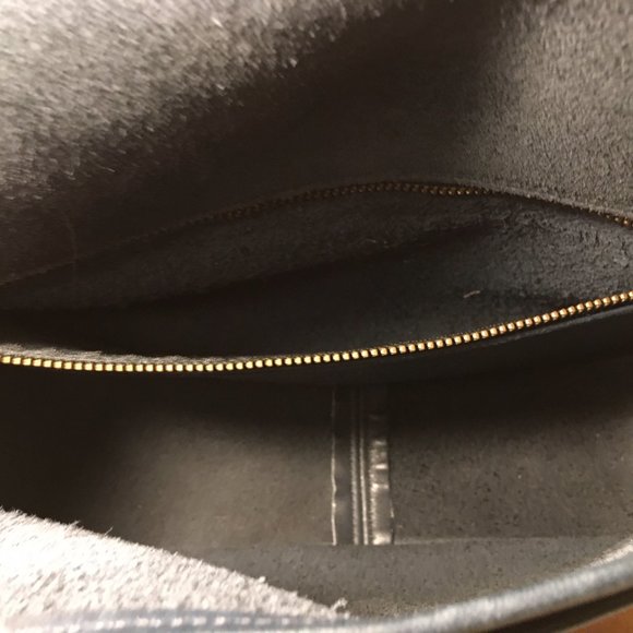 Vintage Navy Blue Coach Purse   Like New - Picture 5 of 9